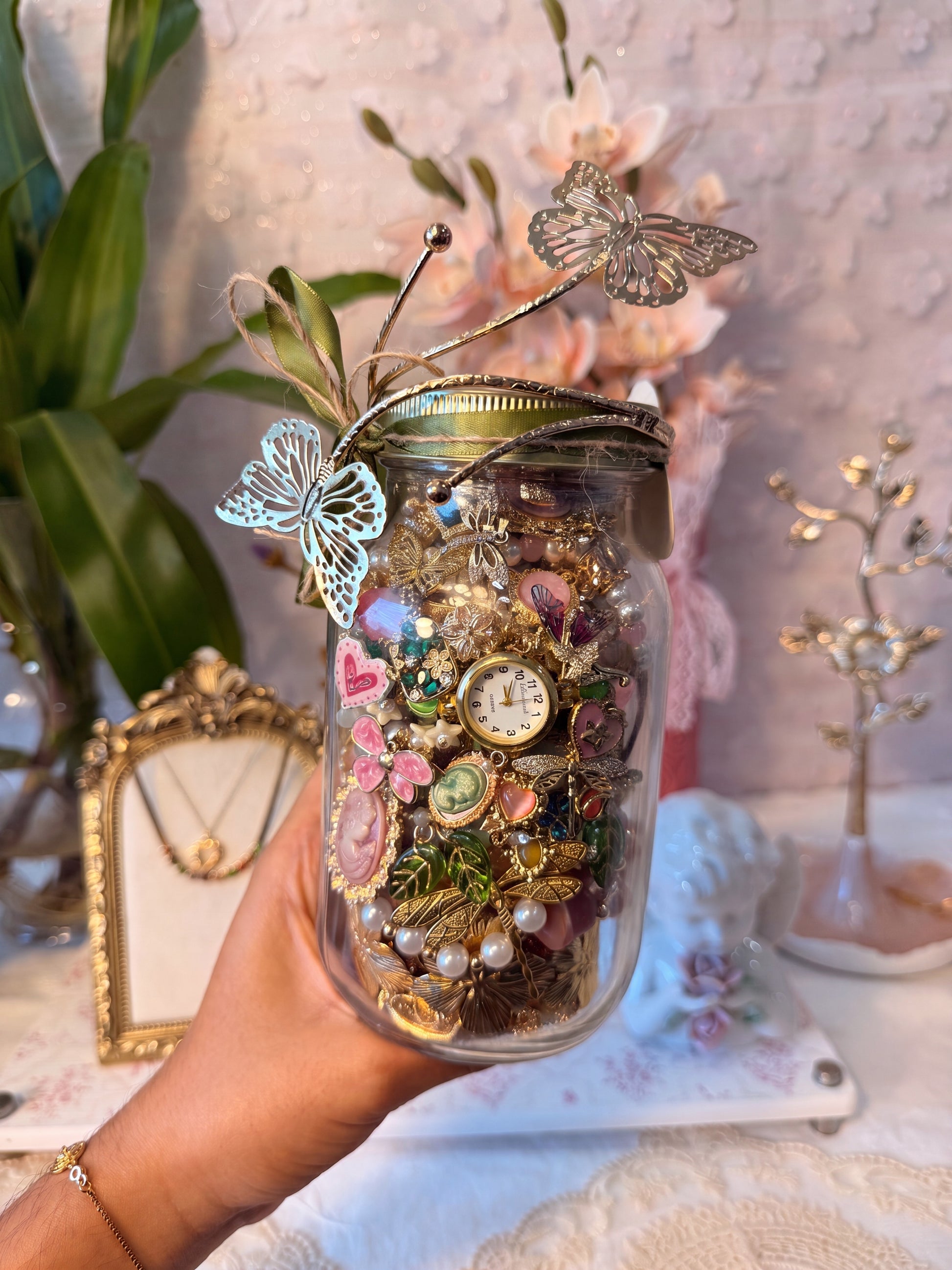 Mystery Jewelry Jar contents