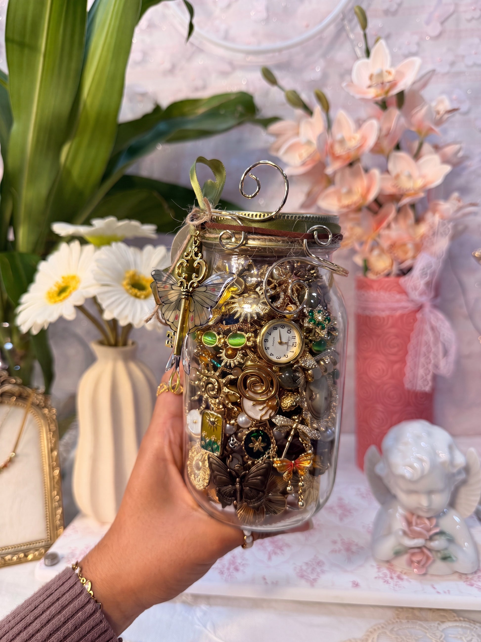 Personalized jewelry jar