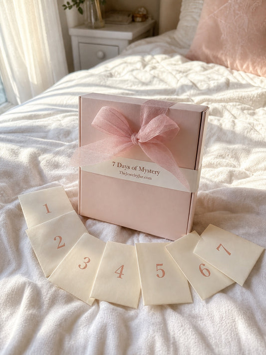 Seven Days of Mystery jewelry gift box